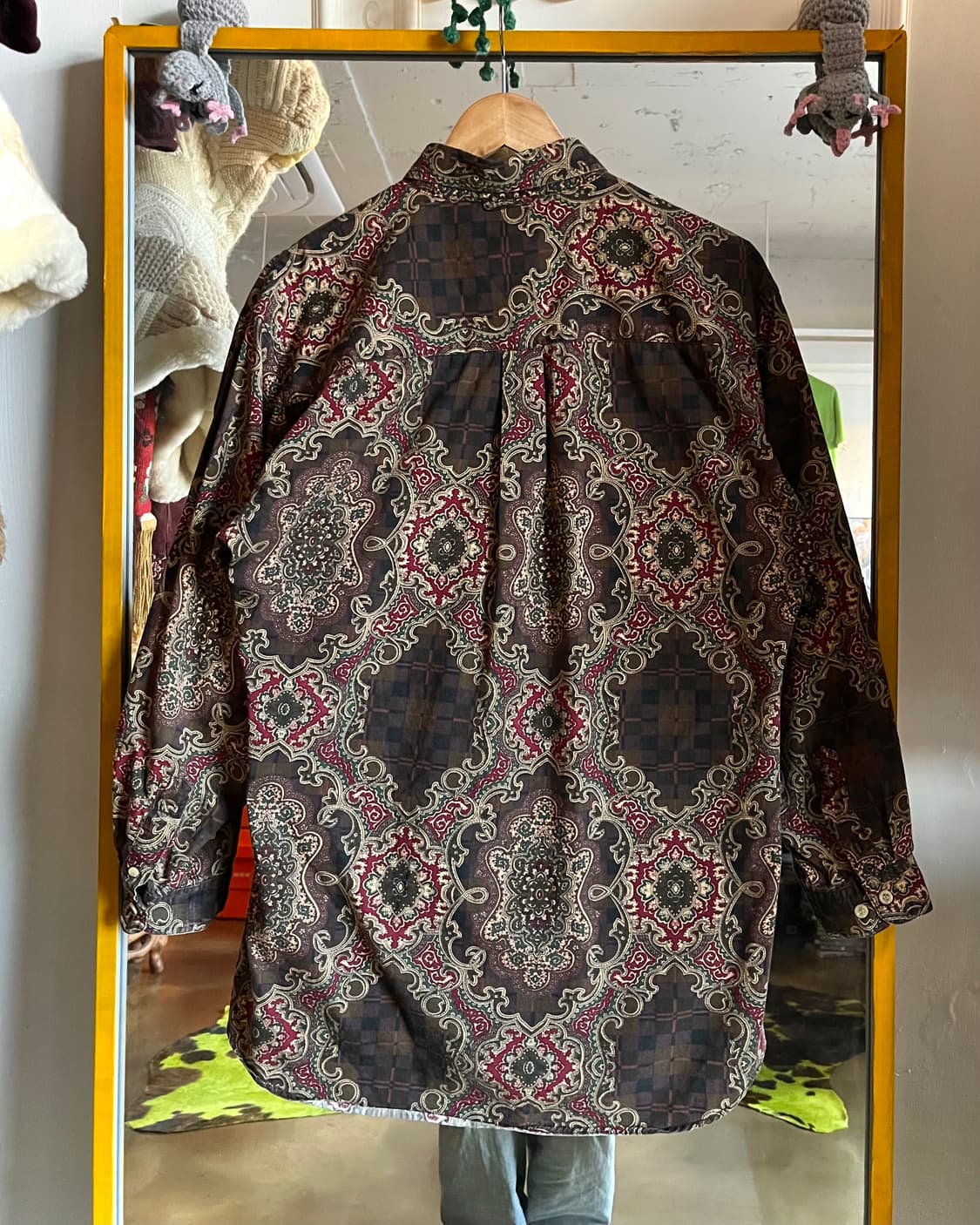 1990s Signfried Paisley Western Shirt 상품이미지6