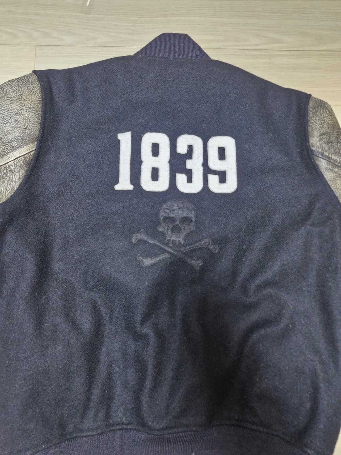 [100~105] 폴로 럭비 랄프로렌 레더 바시티 자켓 상품이미지5