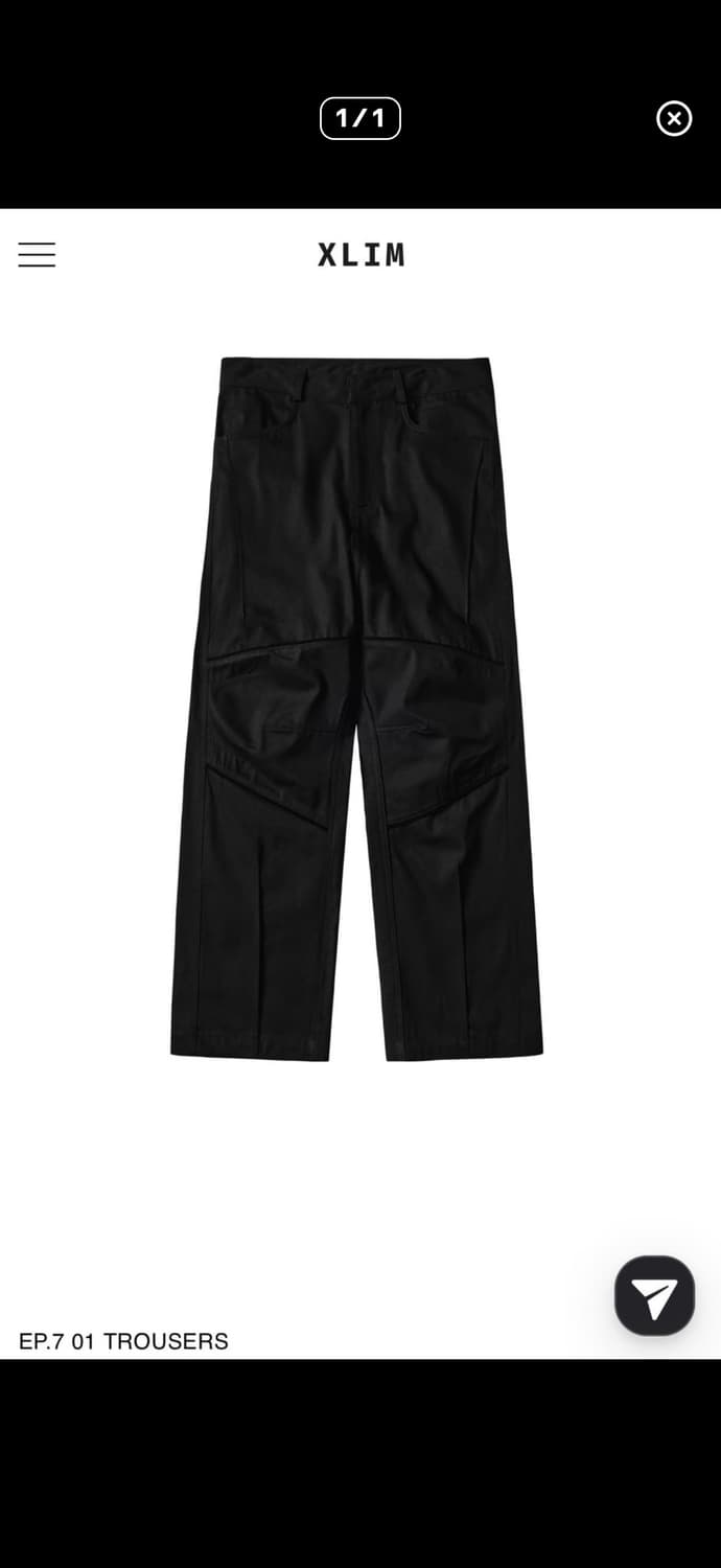 xlim ep7 01 trouser S 상품이미지1