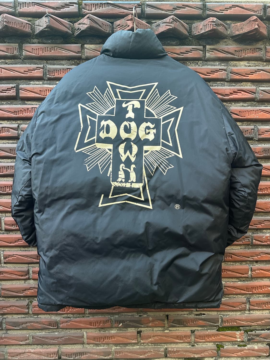 빈티지 90s 독 타운 리버시블 패딩 상품이미지7