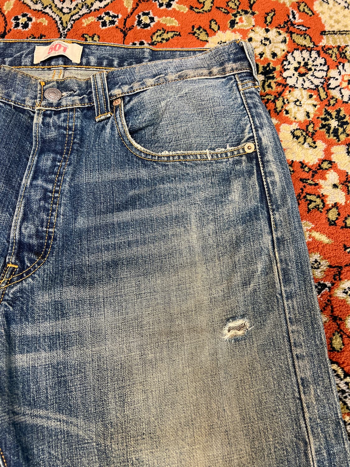 [32] 리바이스 501 빈티지 데님 팬츠 상품이미지4