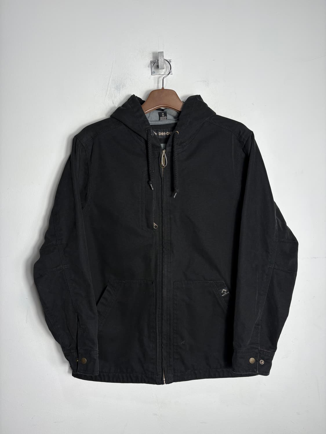 Dri duck 드리 덕 워크 후드 자켓 블랙 상품이미지1
