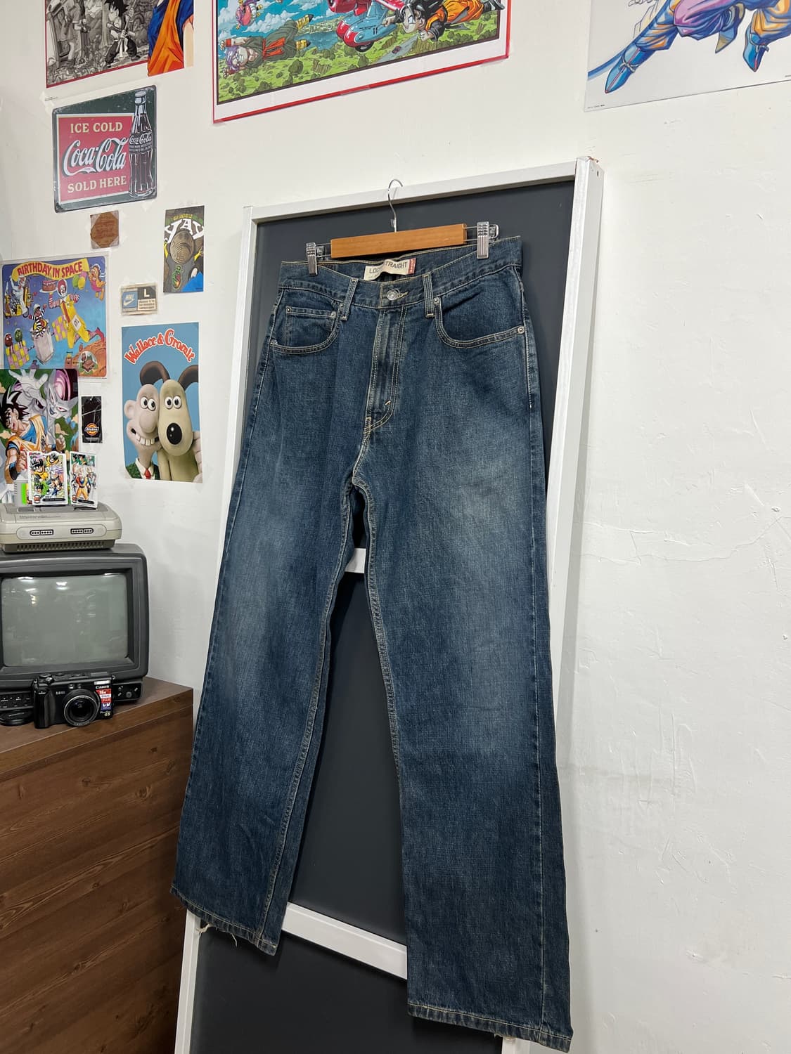 00‘s Levis 리바이스 569 루즈 스트레이트 데님 팬츠 상품이미지8
