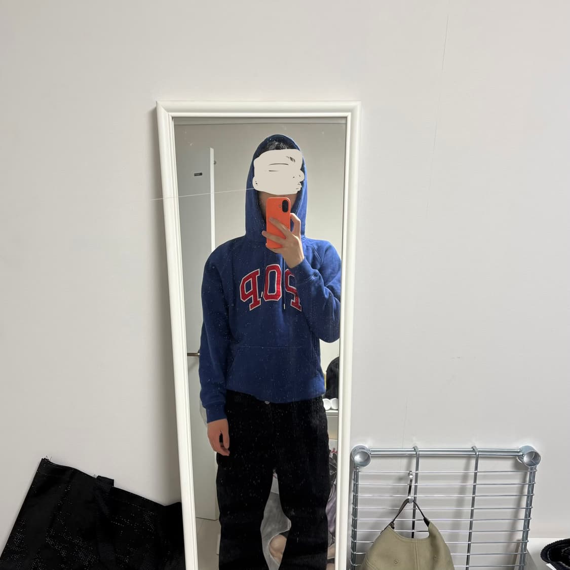 팝트레이딩 컴퍼니 아치로고 후디 M 상품이미지8