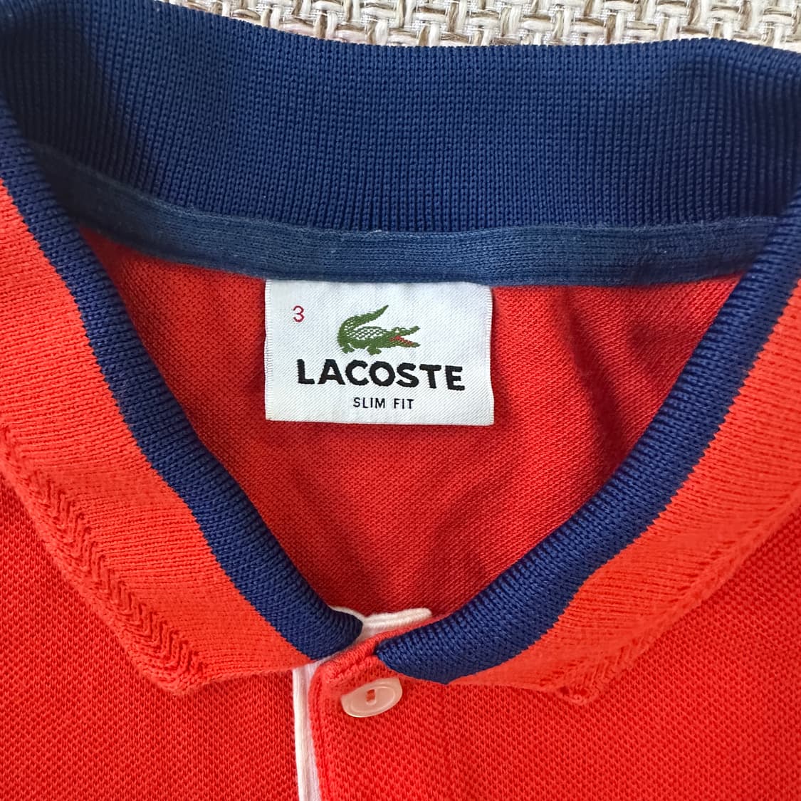 3 라코스테 슬림핏 포켓 PK 반팔0327D 상품이미지2
