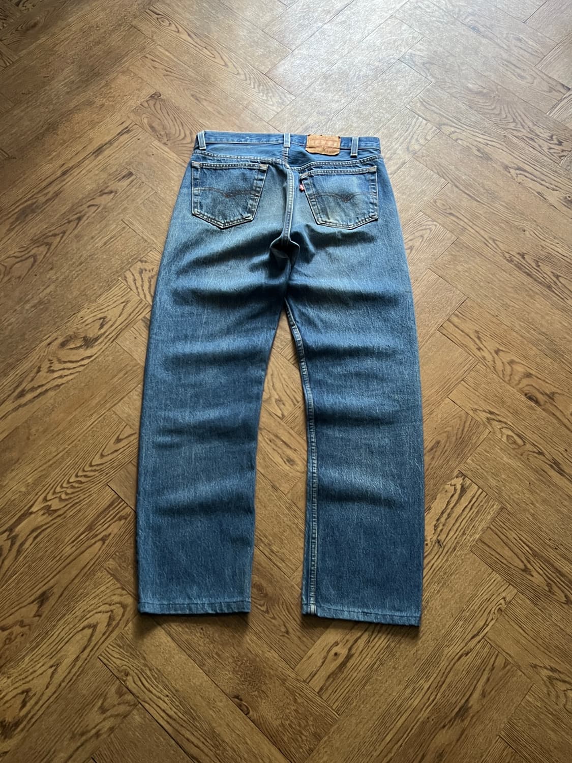 [34]80's 리바이스 501 Made in USA 데님 팬츠 S45 상품이미지2