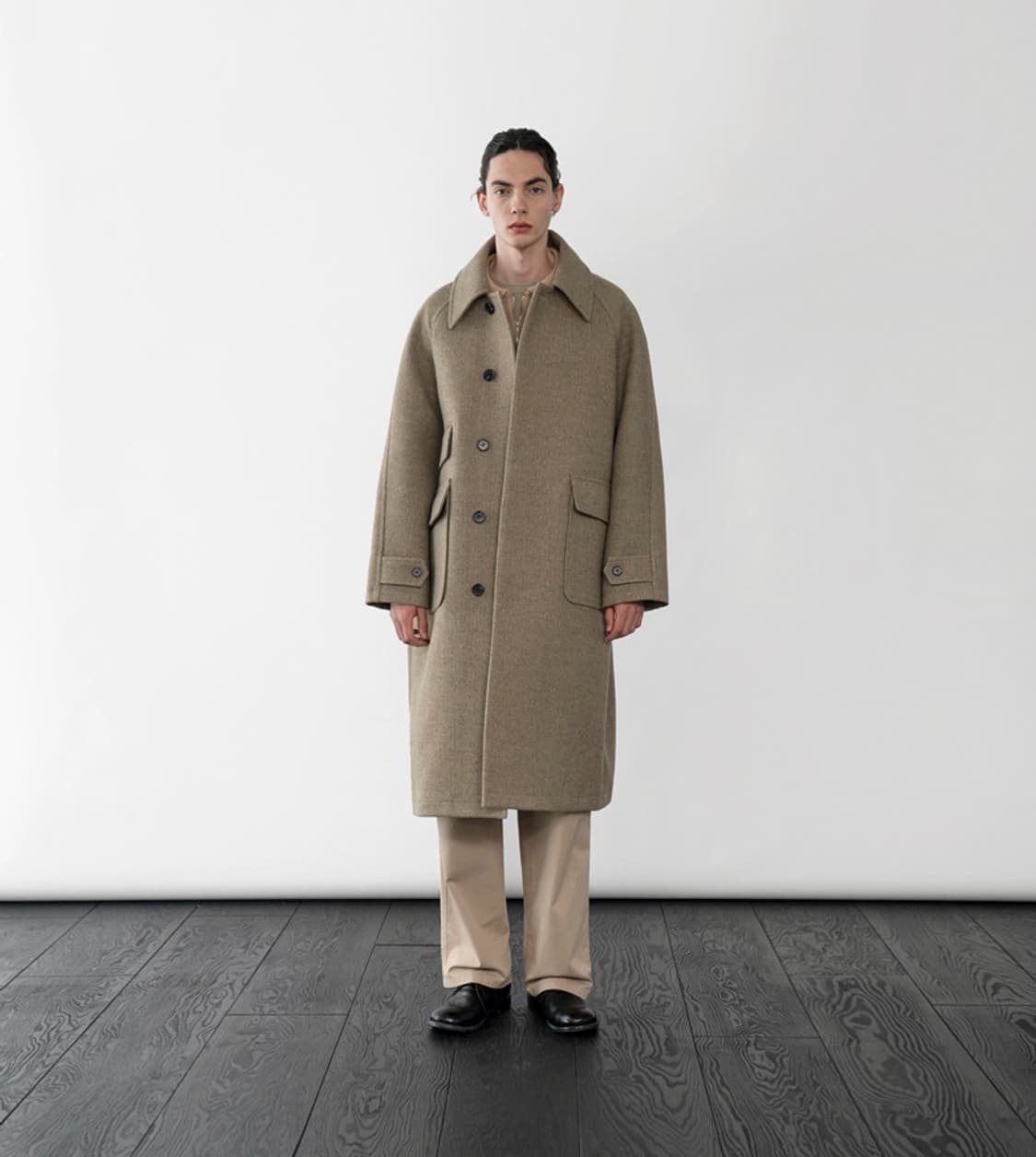 라퍼지스토어 울리치 발마칸 오버코트_오트밀(S)쿠어/인템포무드/해브해드 상품이미지1