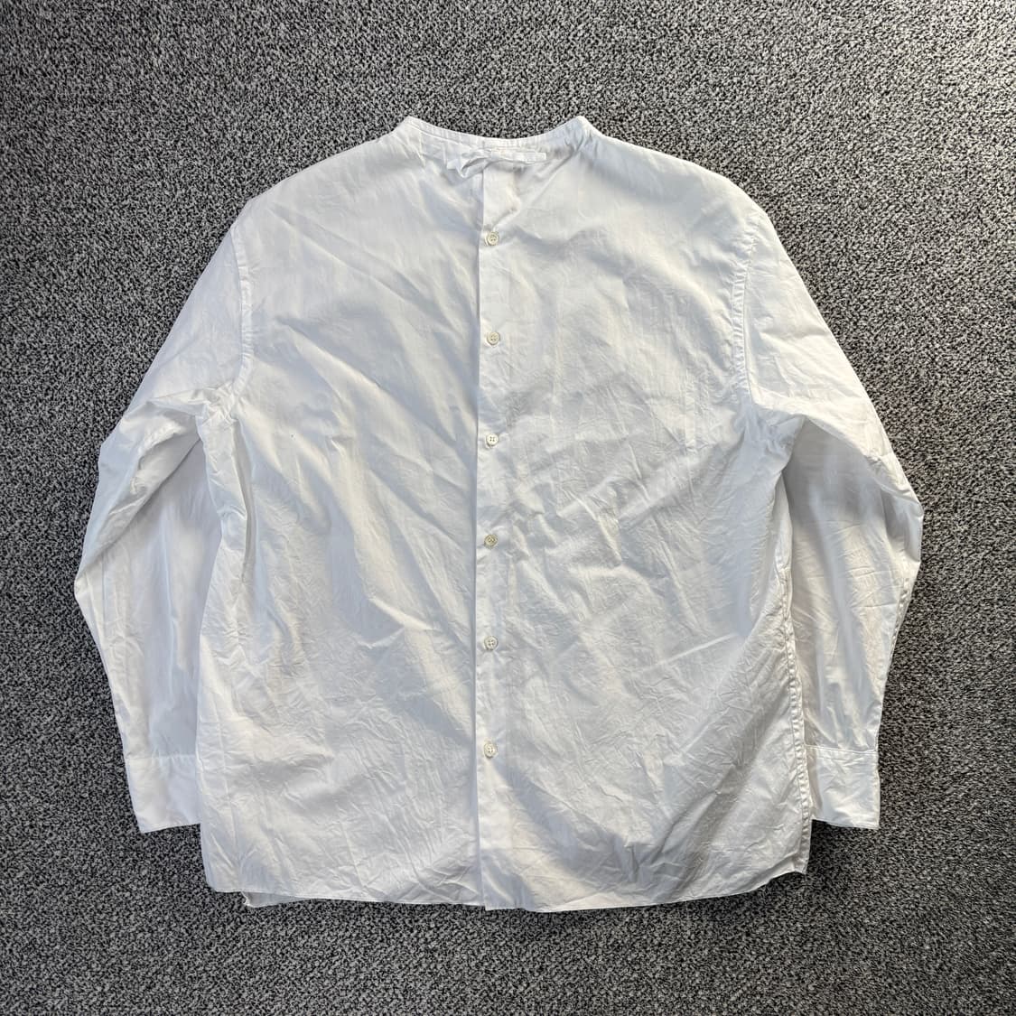 매장판 마르니 비대칭 화이트 셔츠 (46) 상품이미지5