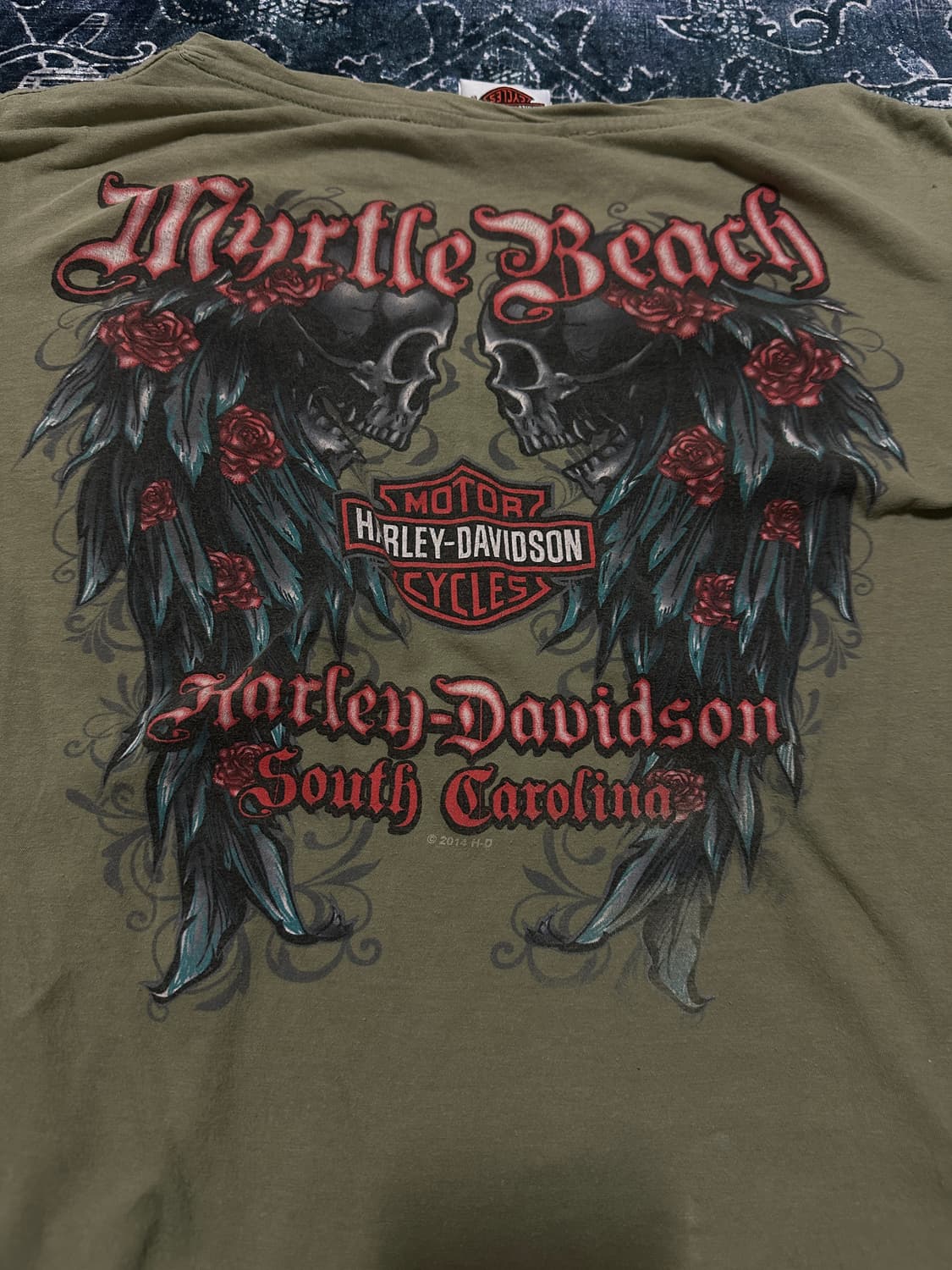 Harley davidson punk rock tshirt 상품이미지4