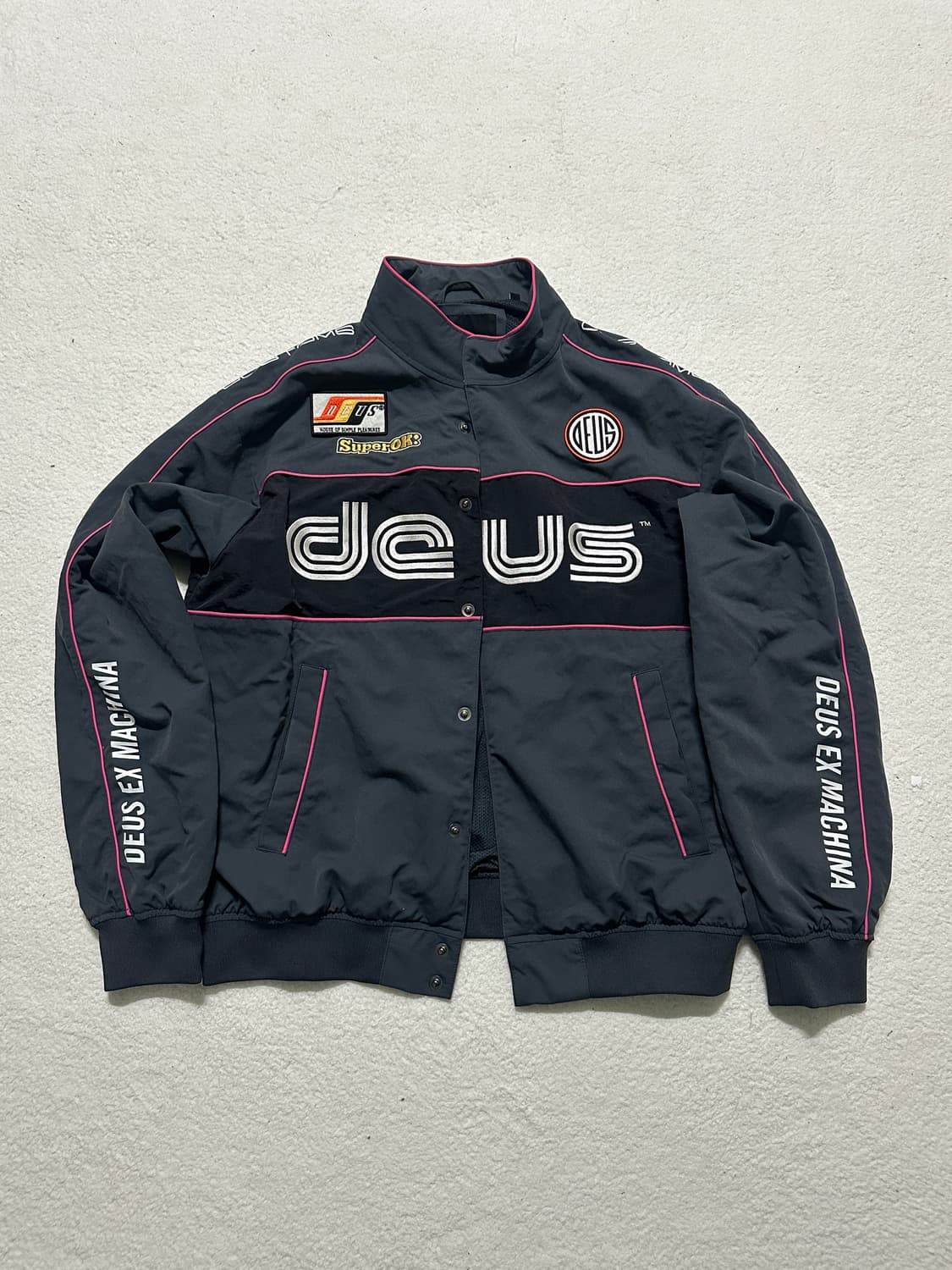 Deus Ex Machina 버튼 레이싱 자켓 상품이미지1