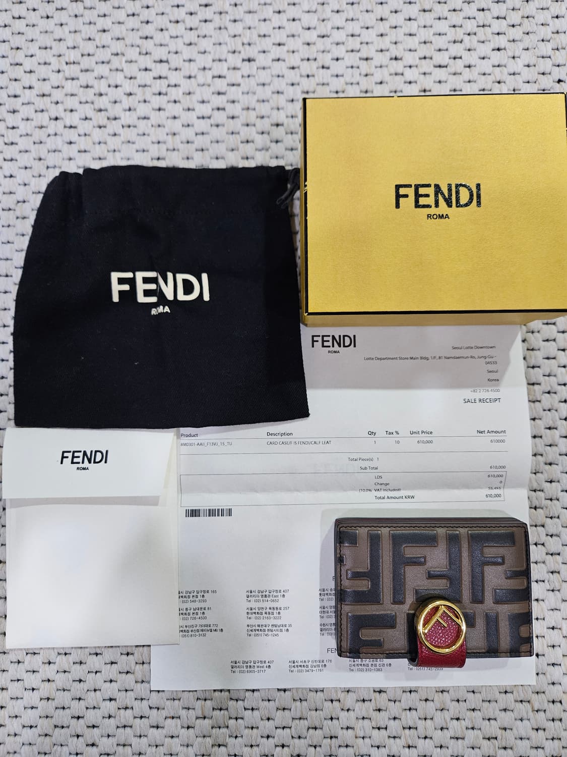 펜디 에프이즈펜디 카드홀더 카드지갑 상품이미지1