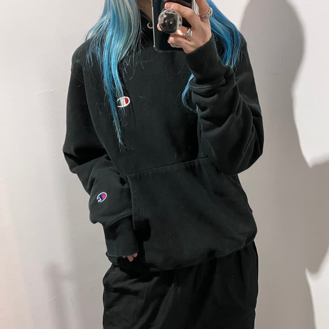 챔피언 리버스위브 후드티 상품이미지1