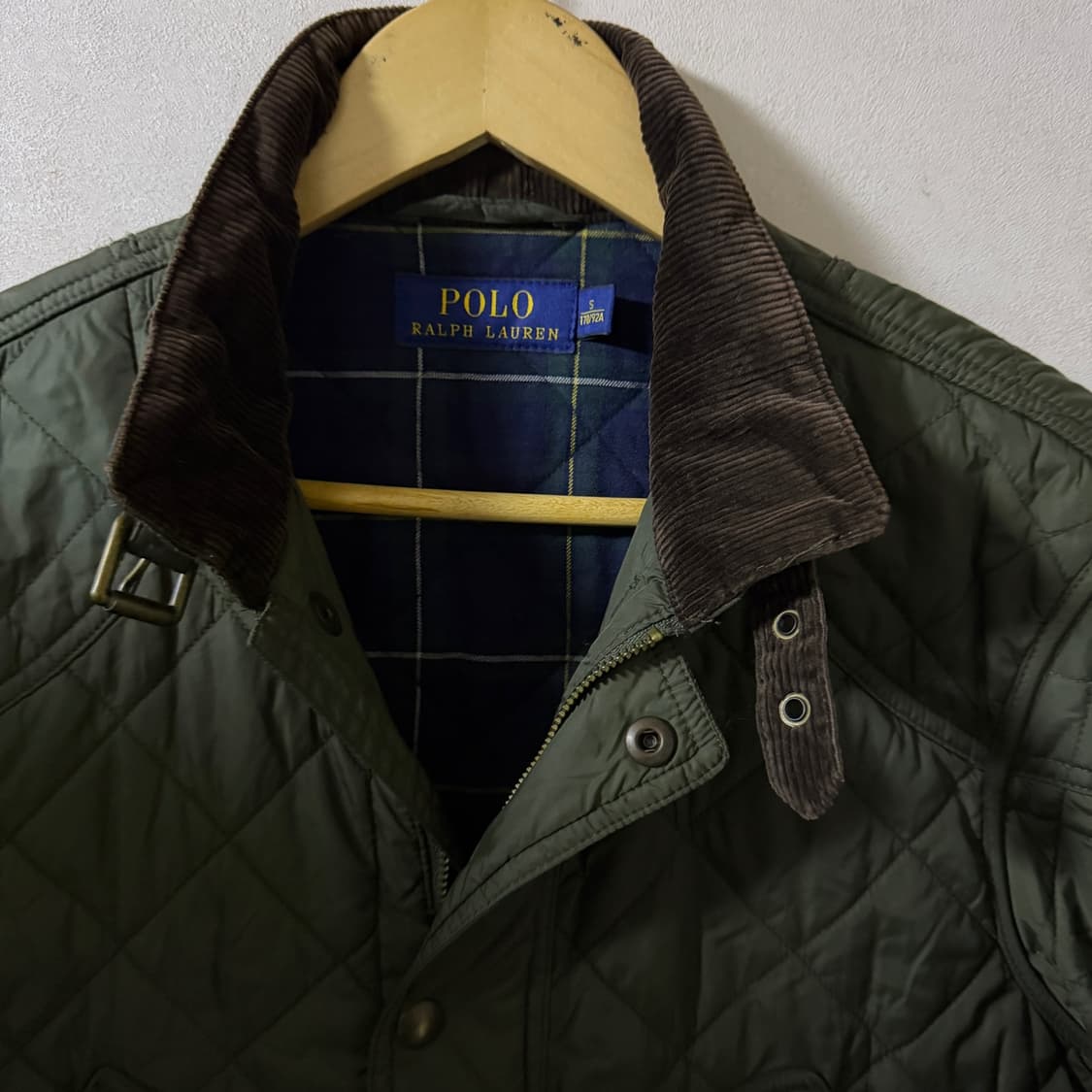 폴로 랄프로렌 코듀로이 퀄팅 자켓 S  상품이미지3