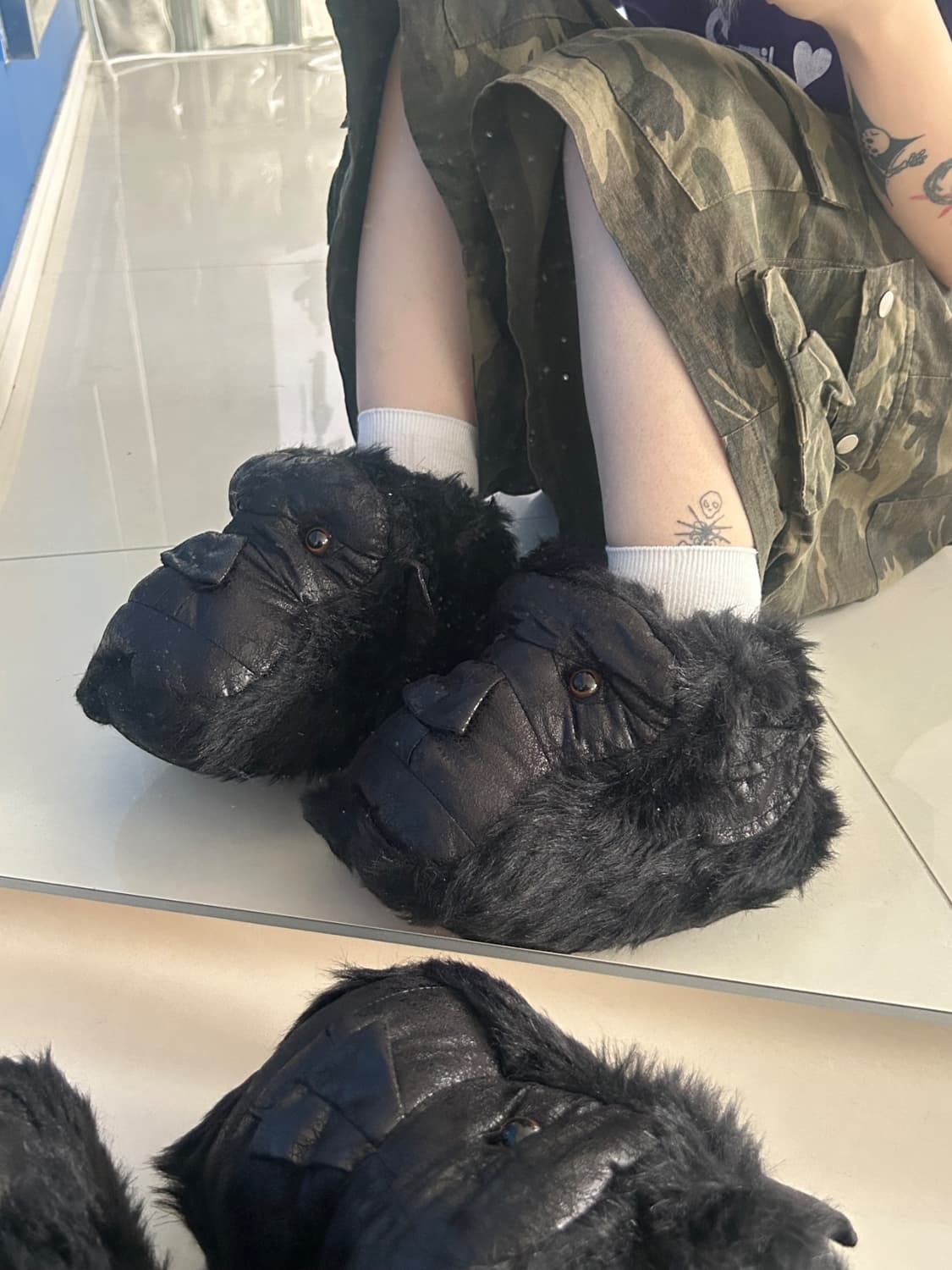 gorilla slipper 고릴라 슬리퍼 상품이미지1