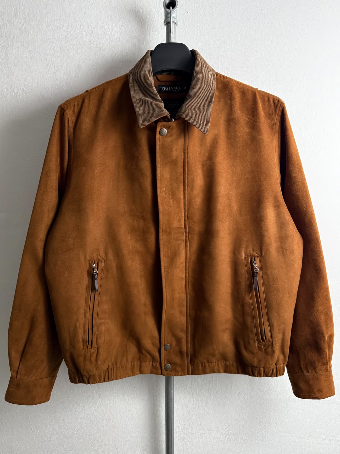 Vintage Tehama Suede Bomber Jacket 상품이미지1