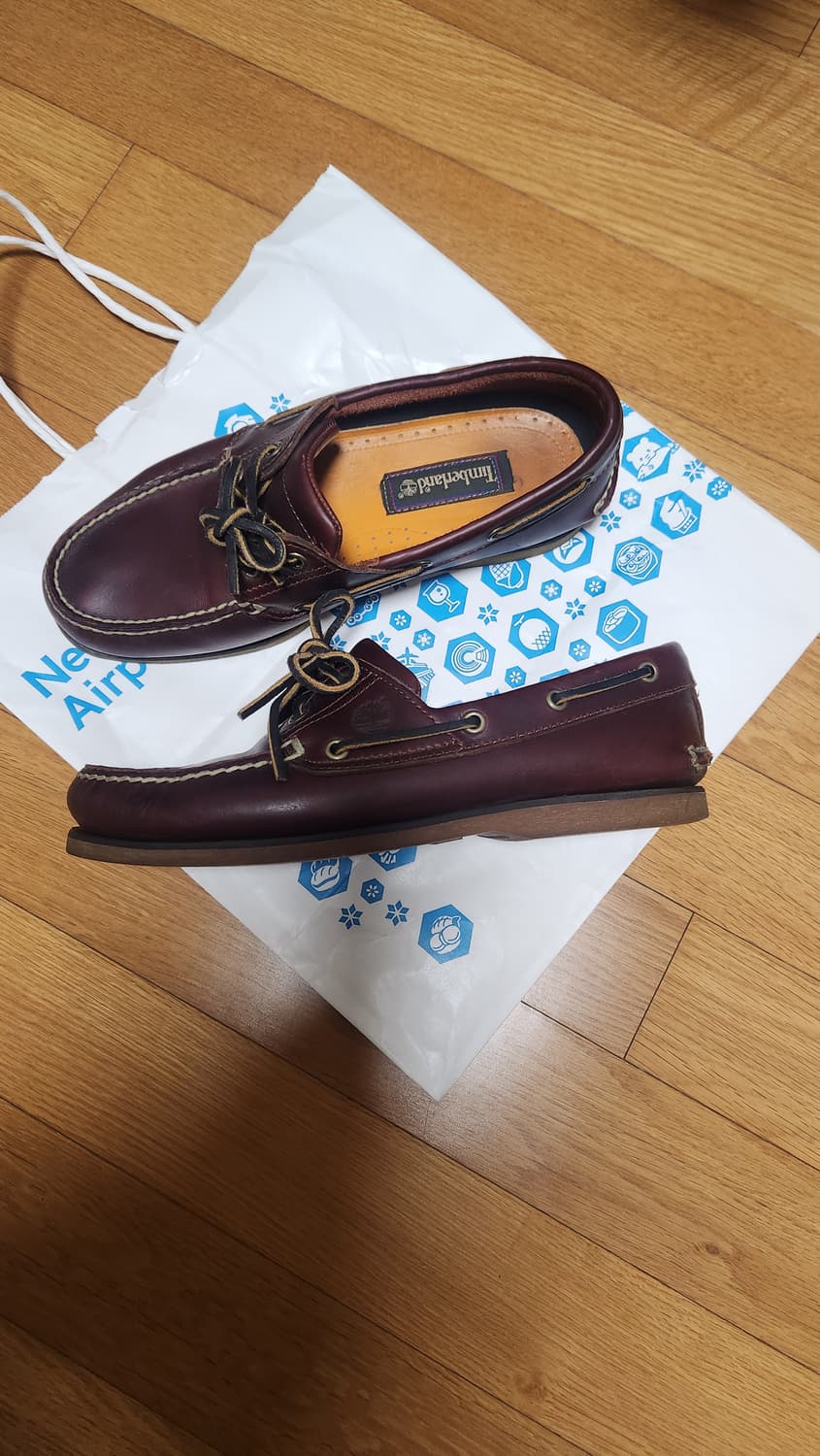 팀버랜드 보트슈즈 2아이 260 상품이미지2