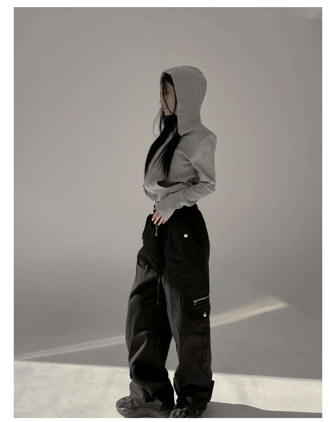 디에어타운 후디 티셔츠 롱슬리브 hoodie long sleeve 상품이미지2