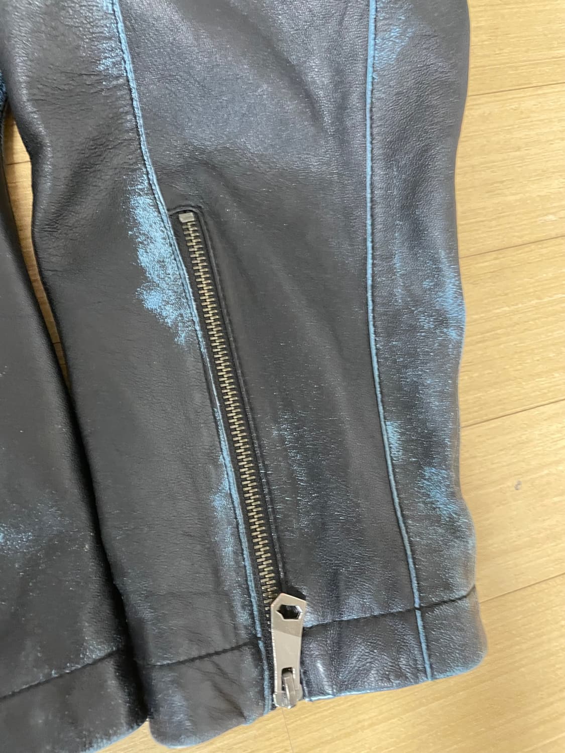 [XL] 아더에러 버니드 레더 (양가죽) 자켓 느와르 상품이미지5
