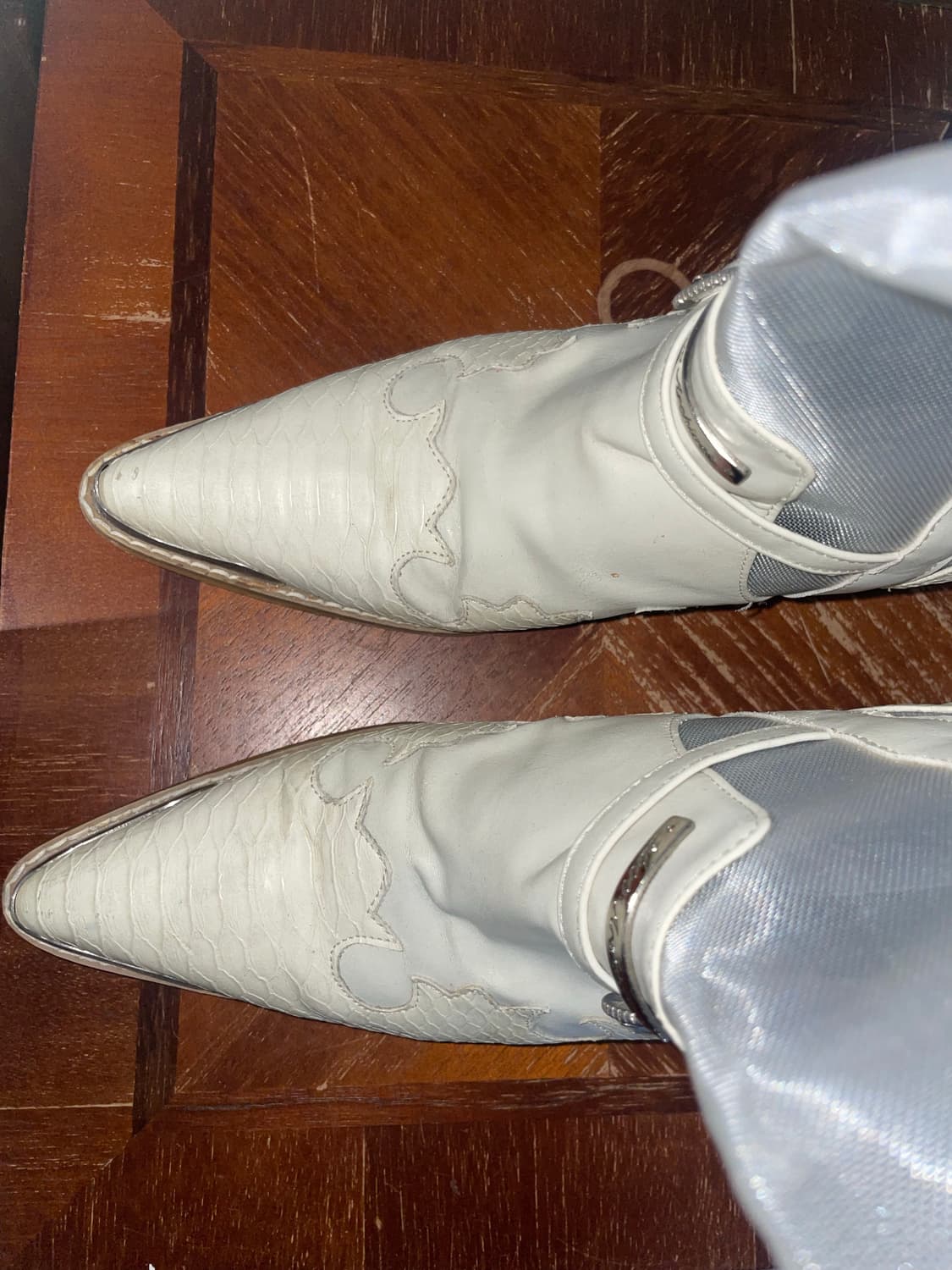 2000 아카이브스 웨스턴 부츠 (아이보리, 240) 상품이미지2