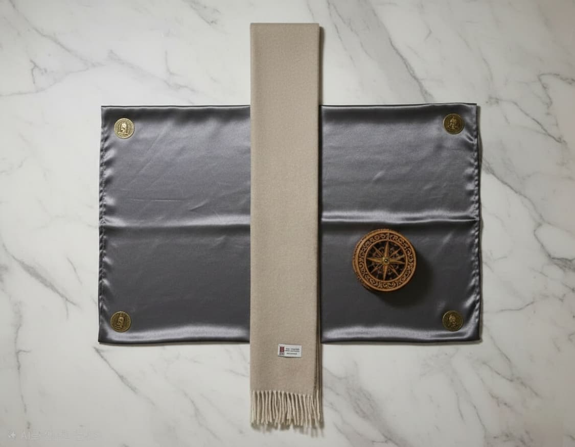 Heritage Cashmere 영국산 캐시미어100 양면 머플러 상품이미지4