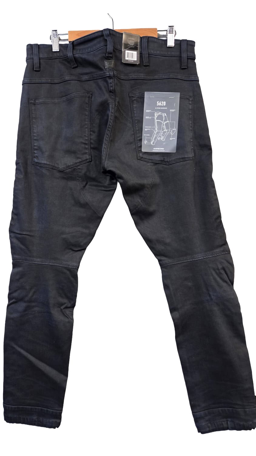 G-Star RAW 블랙 데님 청바지(W35/L32)스판 상품이미지2