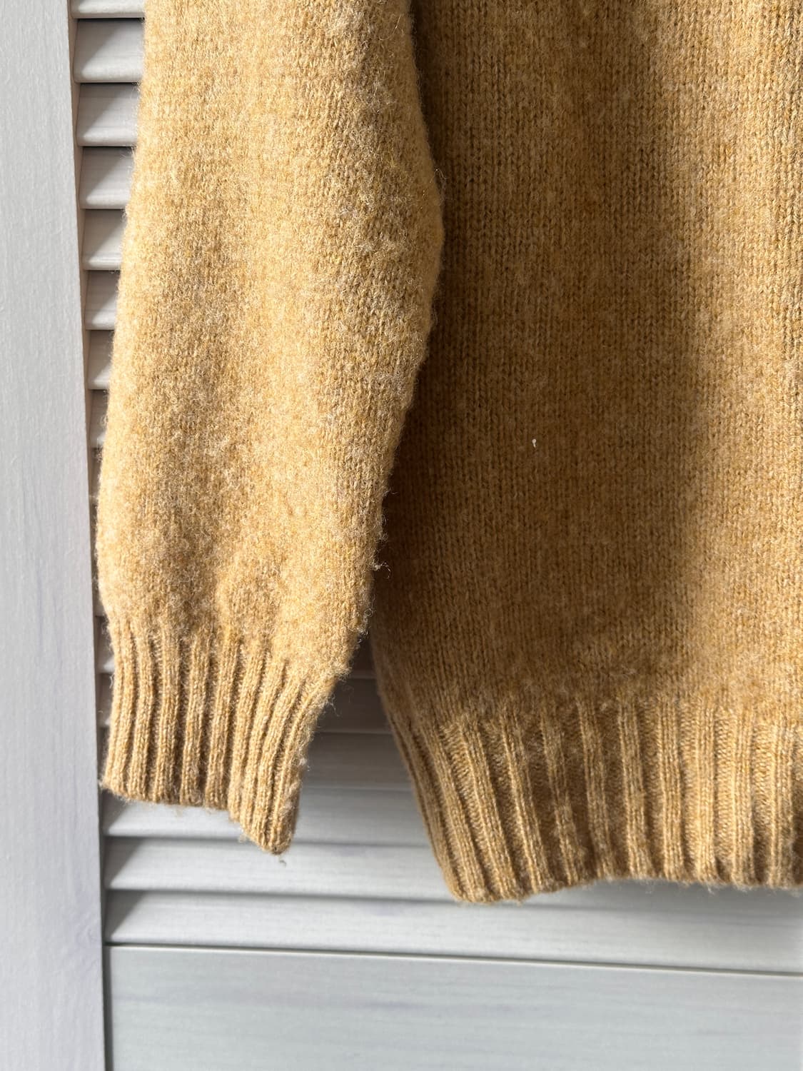 할리오브스코틀랜드 쉐기독 니트 큐민(Cummin) L  상품이미지3