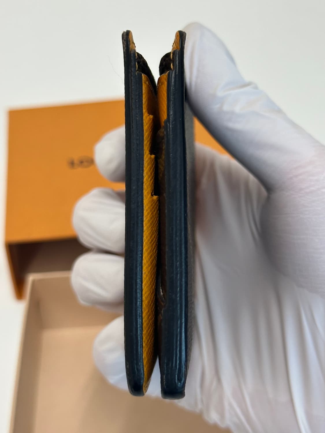 A / 루이비통 멀티플 월릿 모노그램 마카사르 사프란 옐로우 상품이미지9