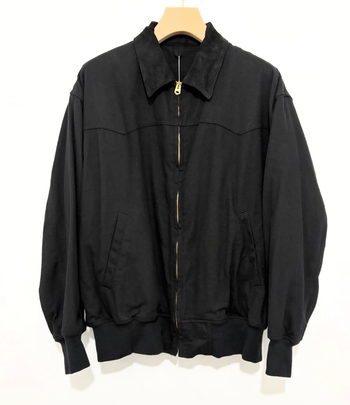 [3] 코모리 블랙 드릴 집 자켓 상품이미지1