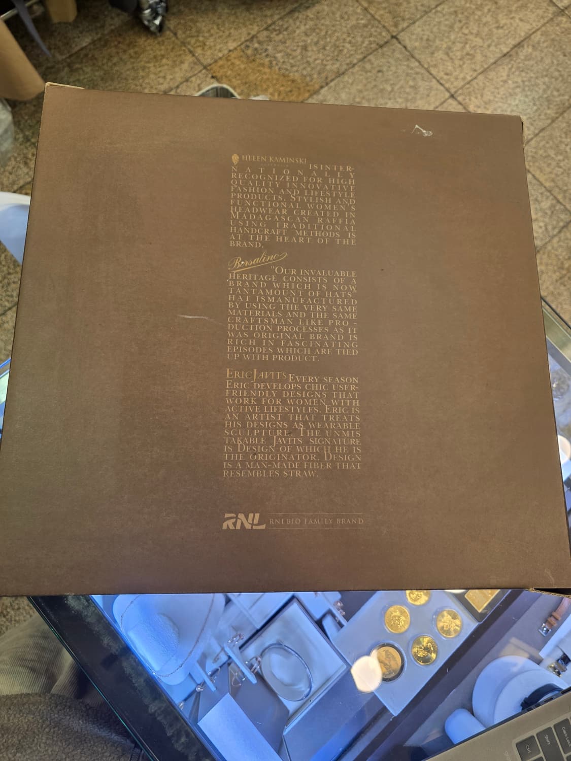 헬렌 카민스키 브라운 펠트 모자 Formed Felt  상품이미지6