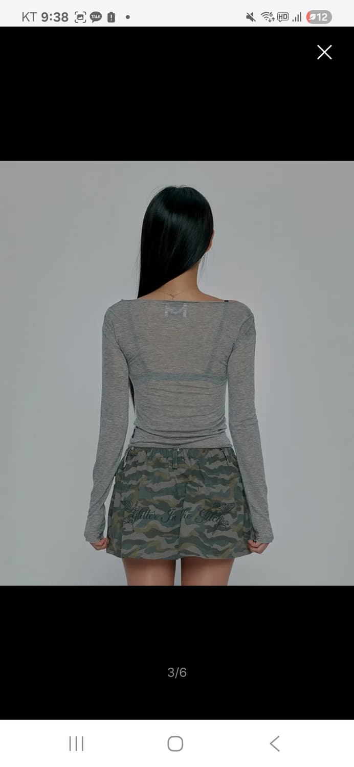 HEART WING SHEER LONG SLEEVE_GREY 상품이미지3
