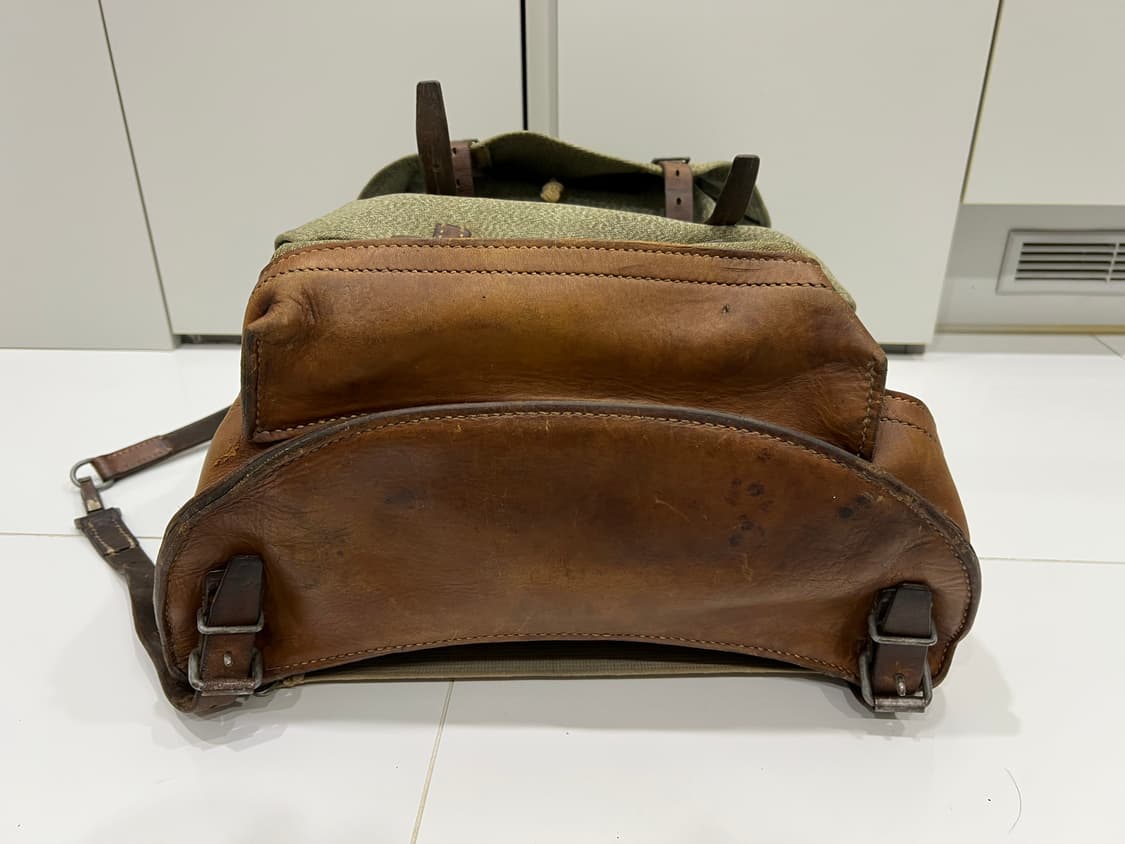 스위스군 캔버스 가죽 40리터 백팩 상품이미지5