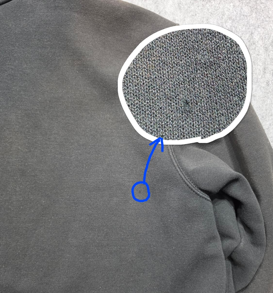 칼하트 써멀 레인디펜더 페이딩 워시드 후드집업 L 상품이미지7