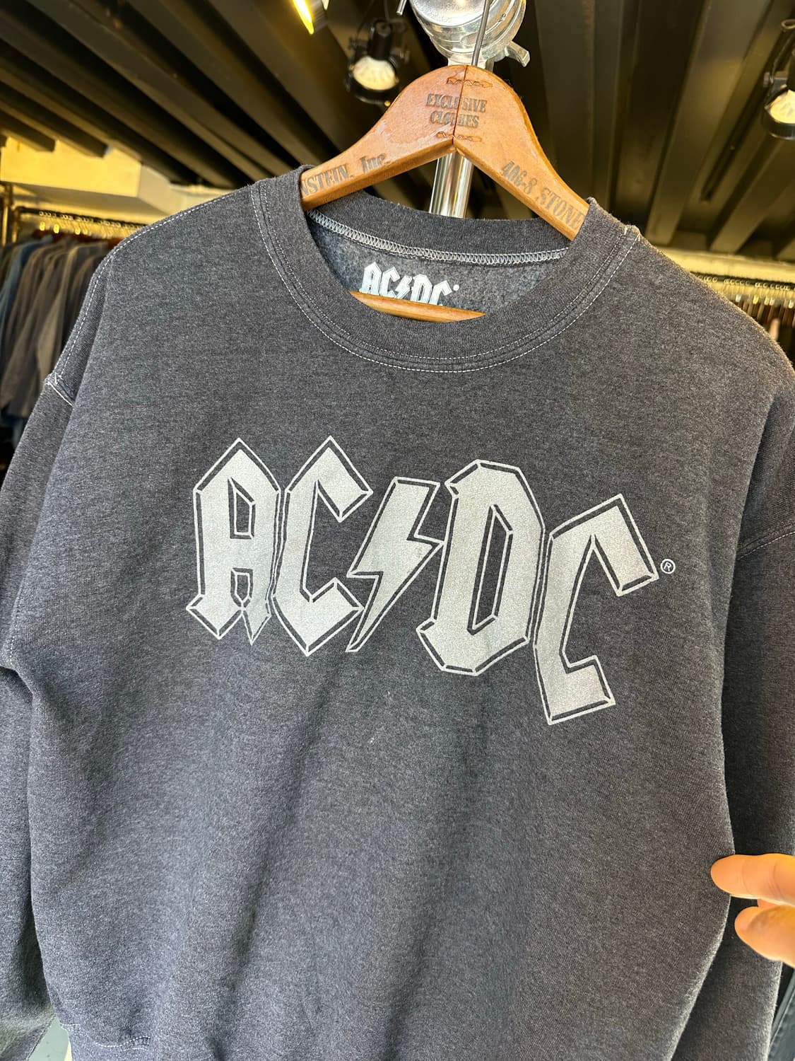 ACDC 락밴드 프린팅 스웻셔츠 상품이미지4
