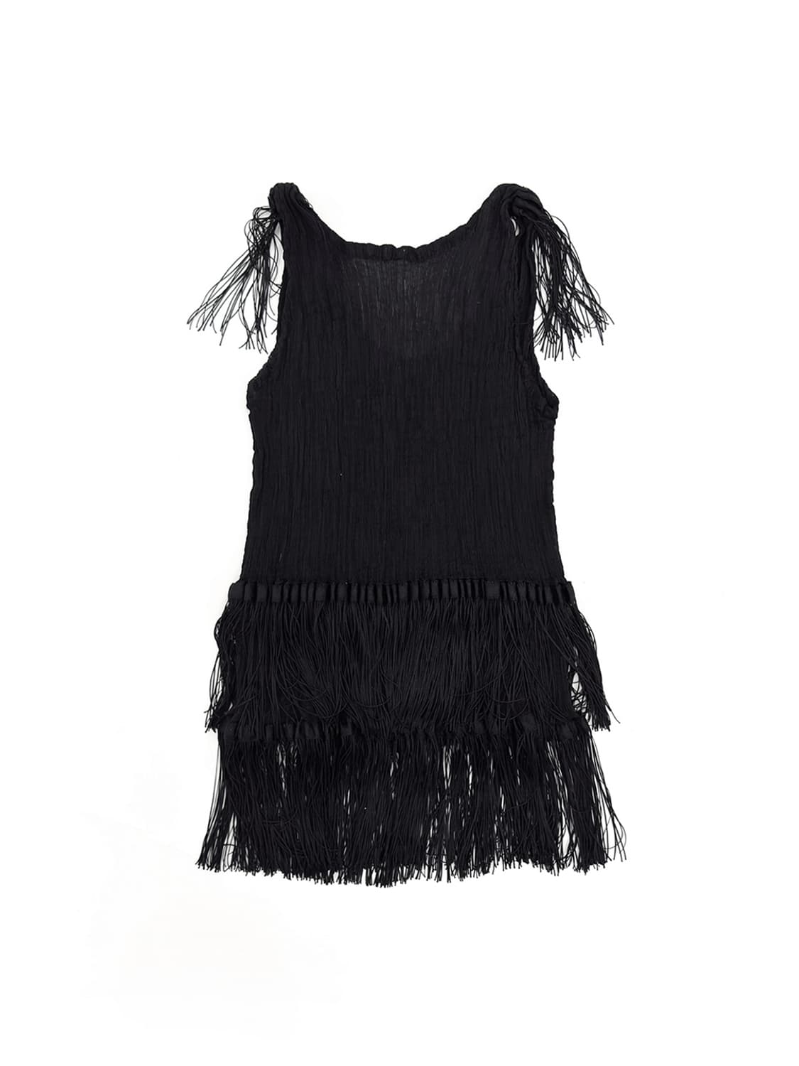 Issey Miyake me Fringe Sleeveless Top 상품이미지1