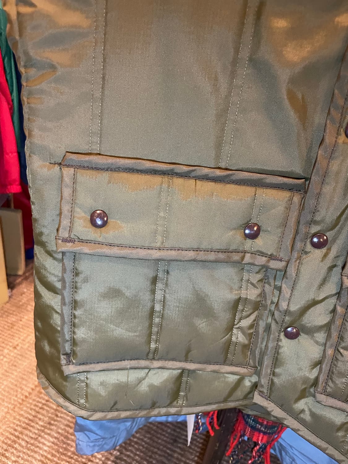 1980~90s Vintage Riverside Vest USA 상품이미지5