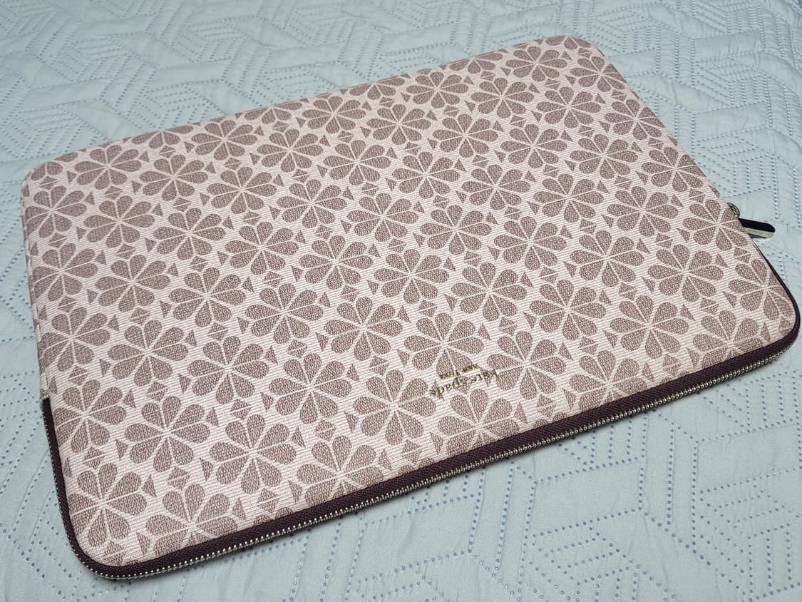 케이트 스페이드 플라워 패턴 16인치 노트북 파우치 pc 케이스 클러치 상품이미지1