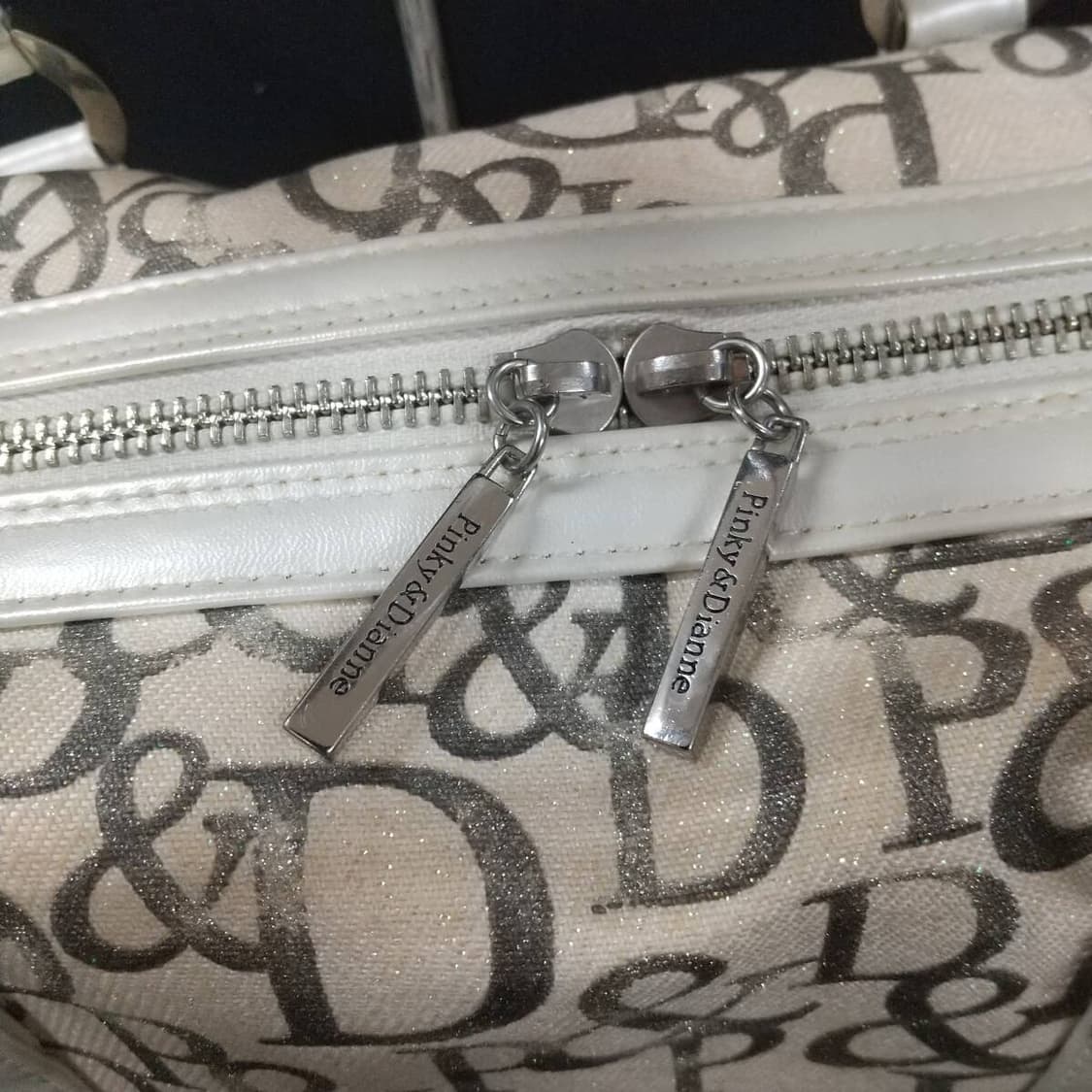 핑키앤다이안 y2k 글리터 로고 핸드백 숄더백 상품이미지6