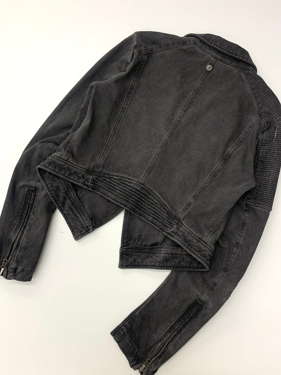 Diesel 디젤 챠콜 코튼 라이더 자켓  상품이미지7