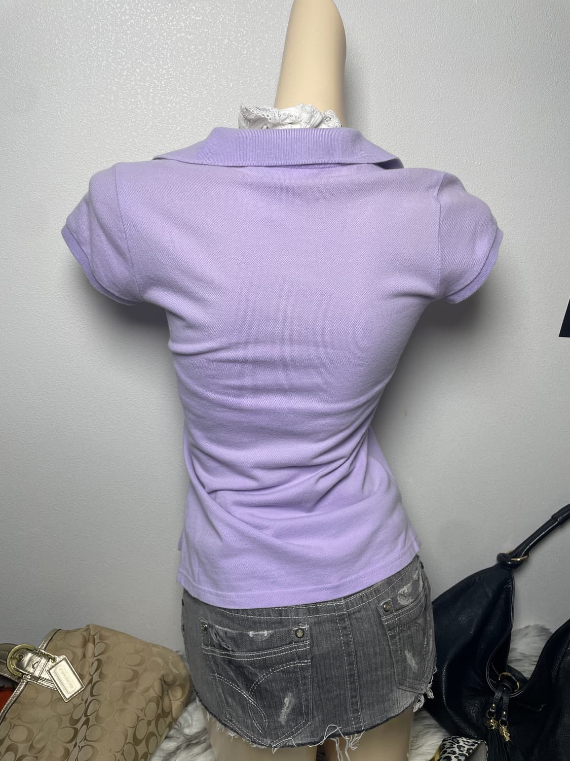 Polo 연보라 큐빅 카라티 상품이미지3