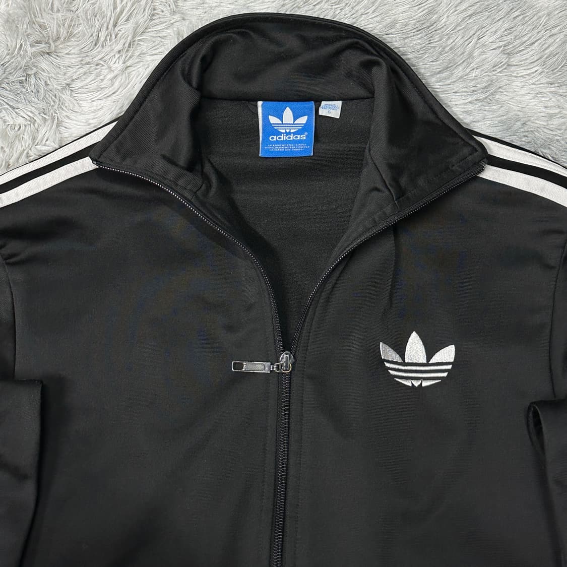 아디다스 파이어버드 블랙 해외판 트랙탑 s 상품이미지2