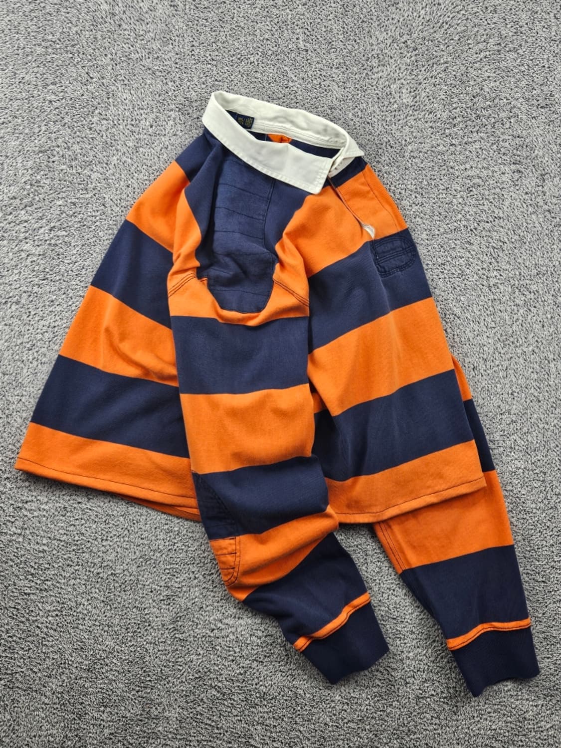 폴로랄프로렌 스트라이프 럭비 티셔츠 크롭커스텀 ( 2XL )/ 11842 상품이미지4