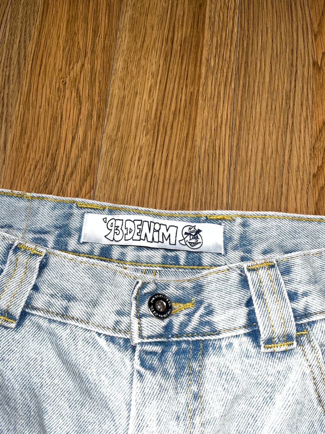 폴라 스케이트보드 93데님 라이트 블루 34X32 상품이미지4