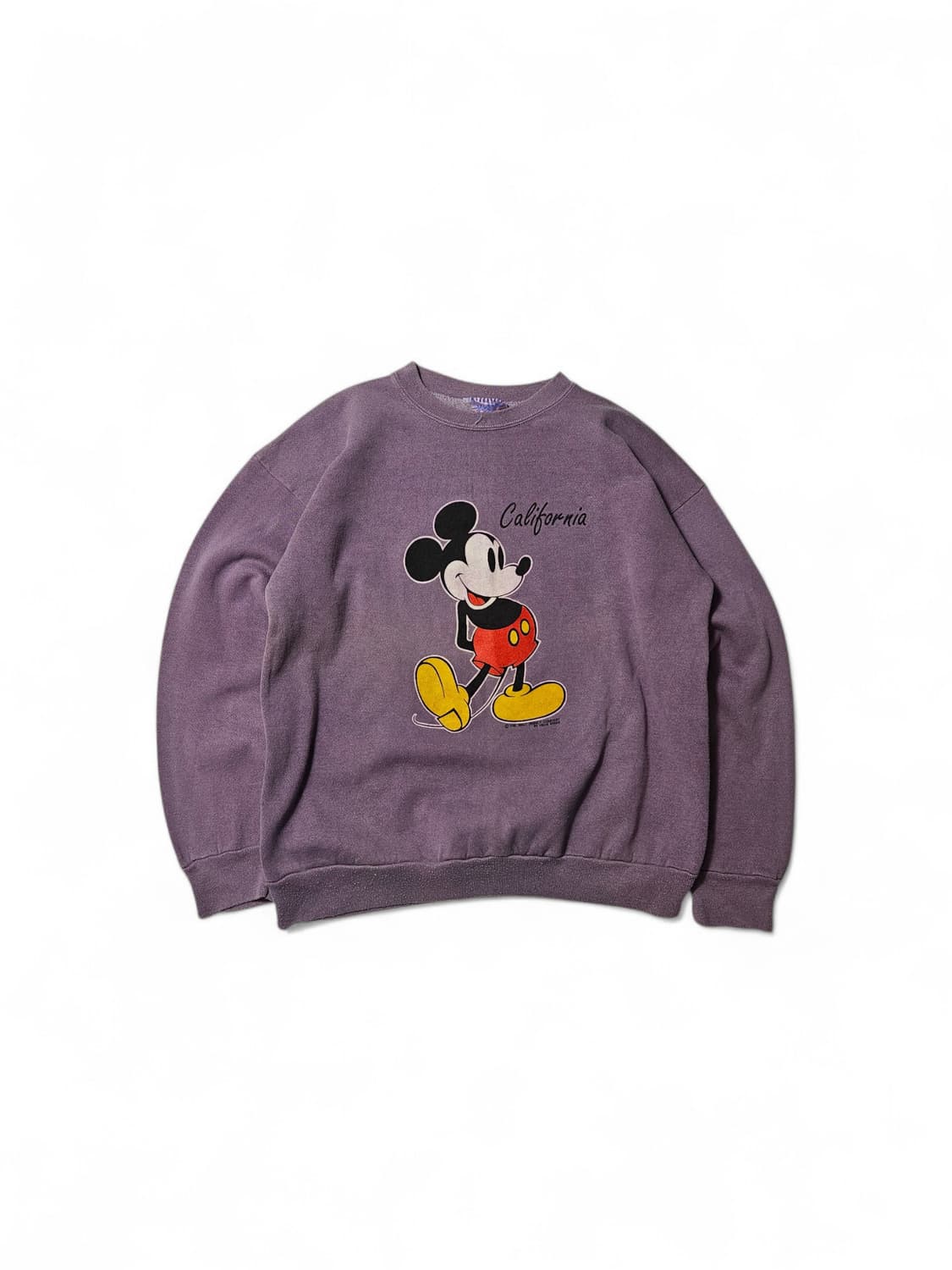 1990's 벨바쉰 Velva sheen 미키마우스 스웻셔츠 빈티지 L  상품이미지1