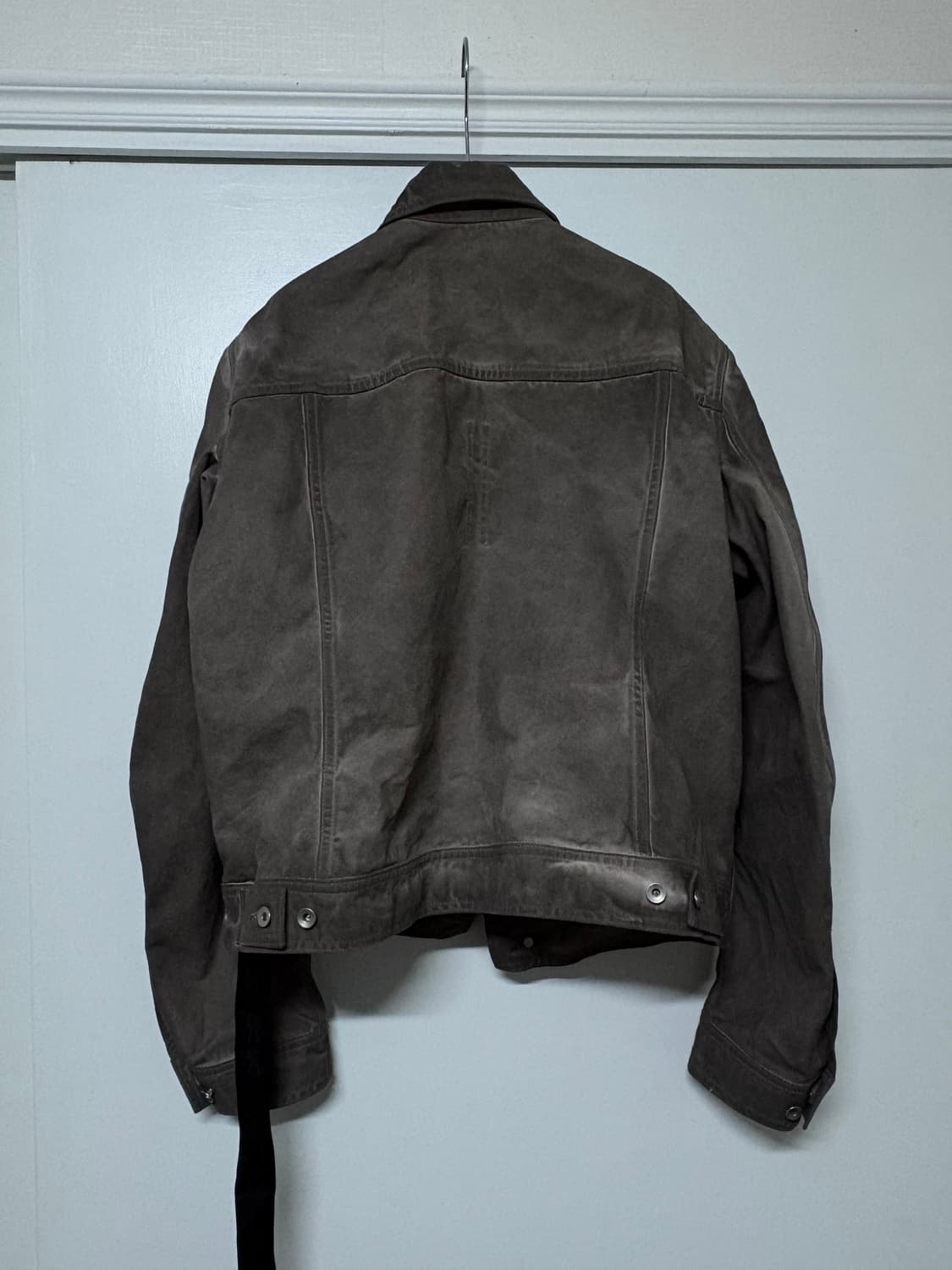 릭오웬스 플랩 포켓 코튼 바이커 자켓 m 상품이미지3