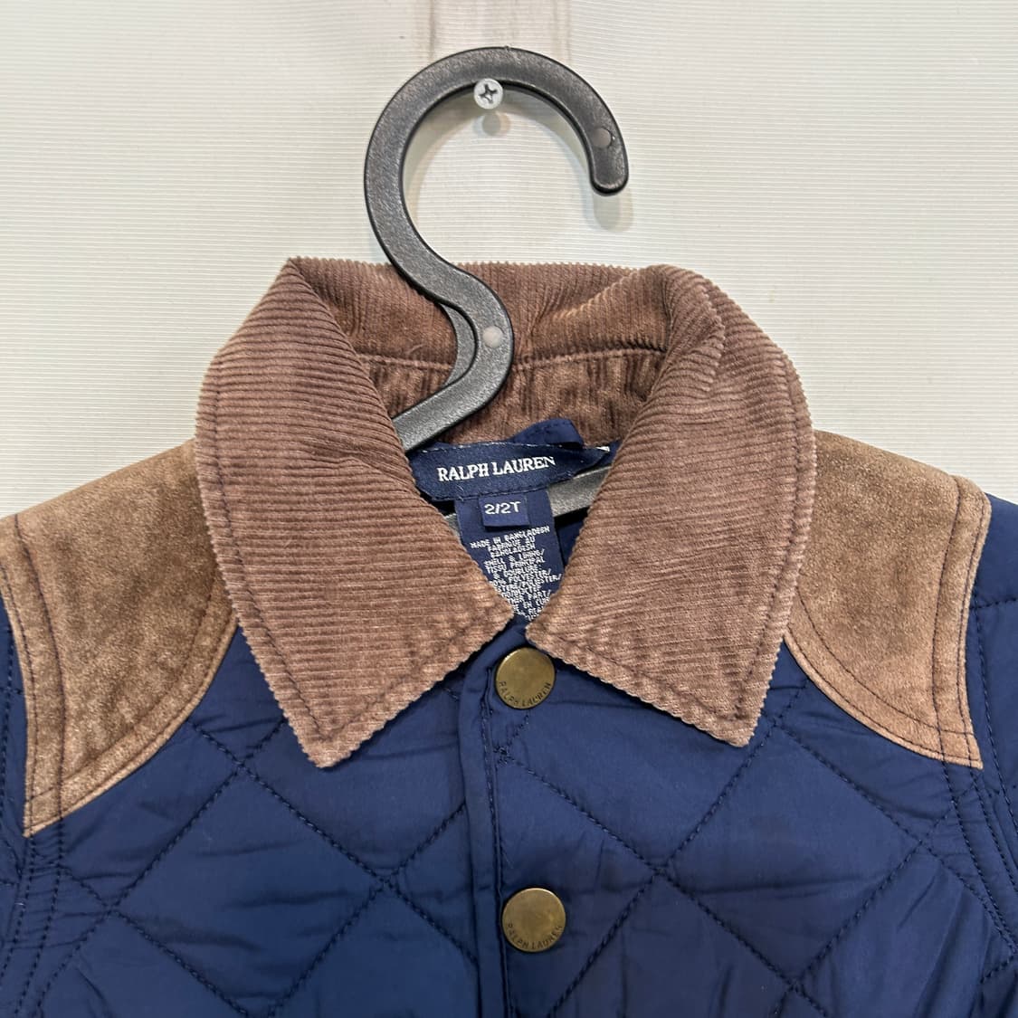 폴로 랄프로렌 퀄팅 자켓 2T 상품이미지2