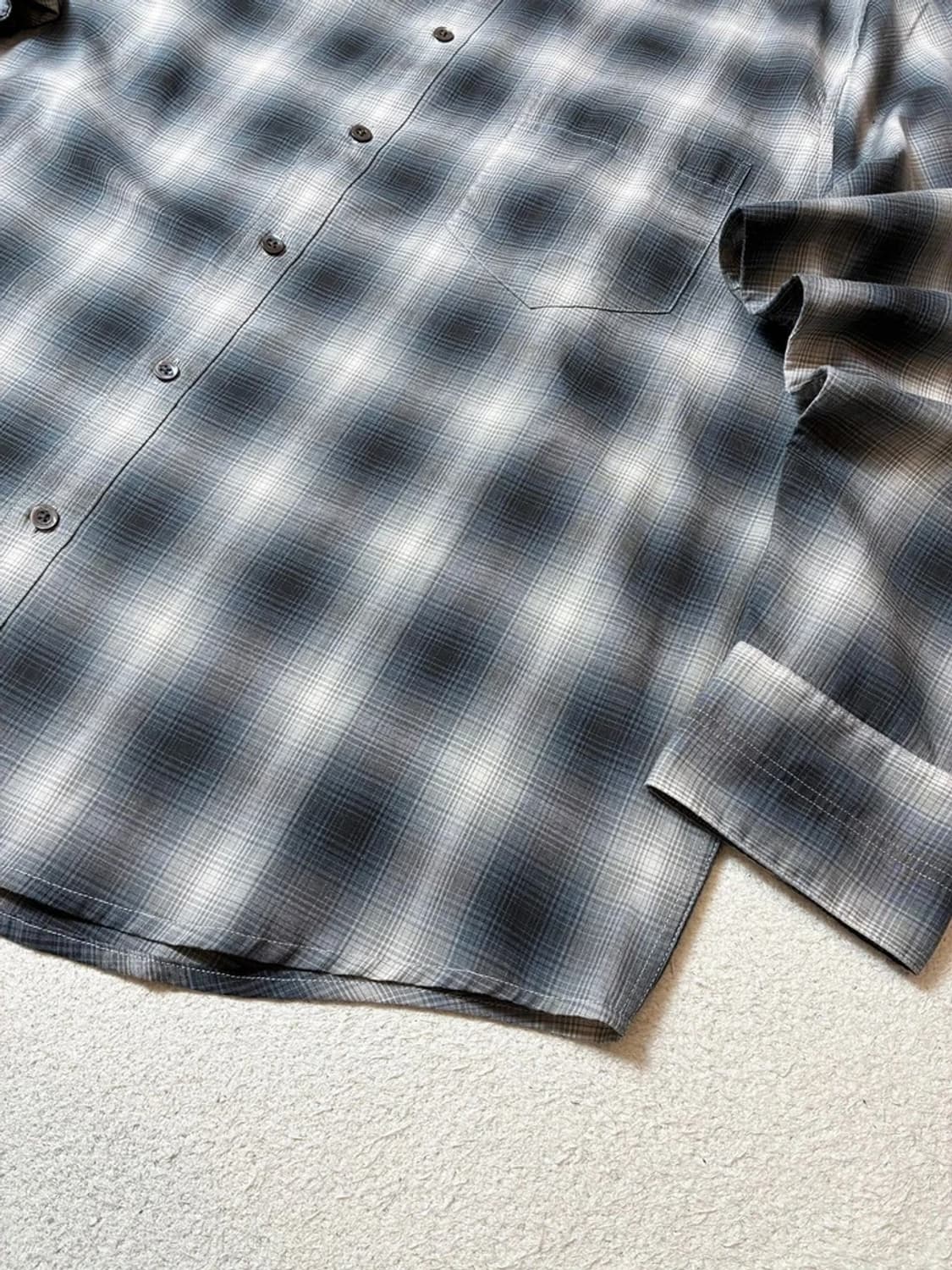 벨리에 BELIER 치코 옴브레 체크 셔츠 PN7712 상품이미지4