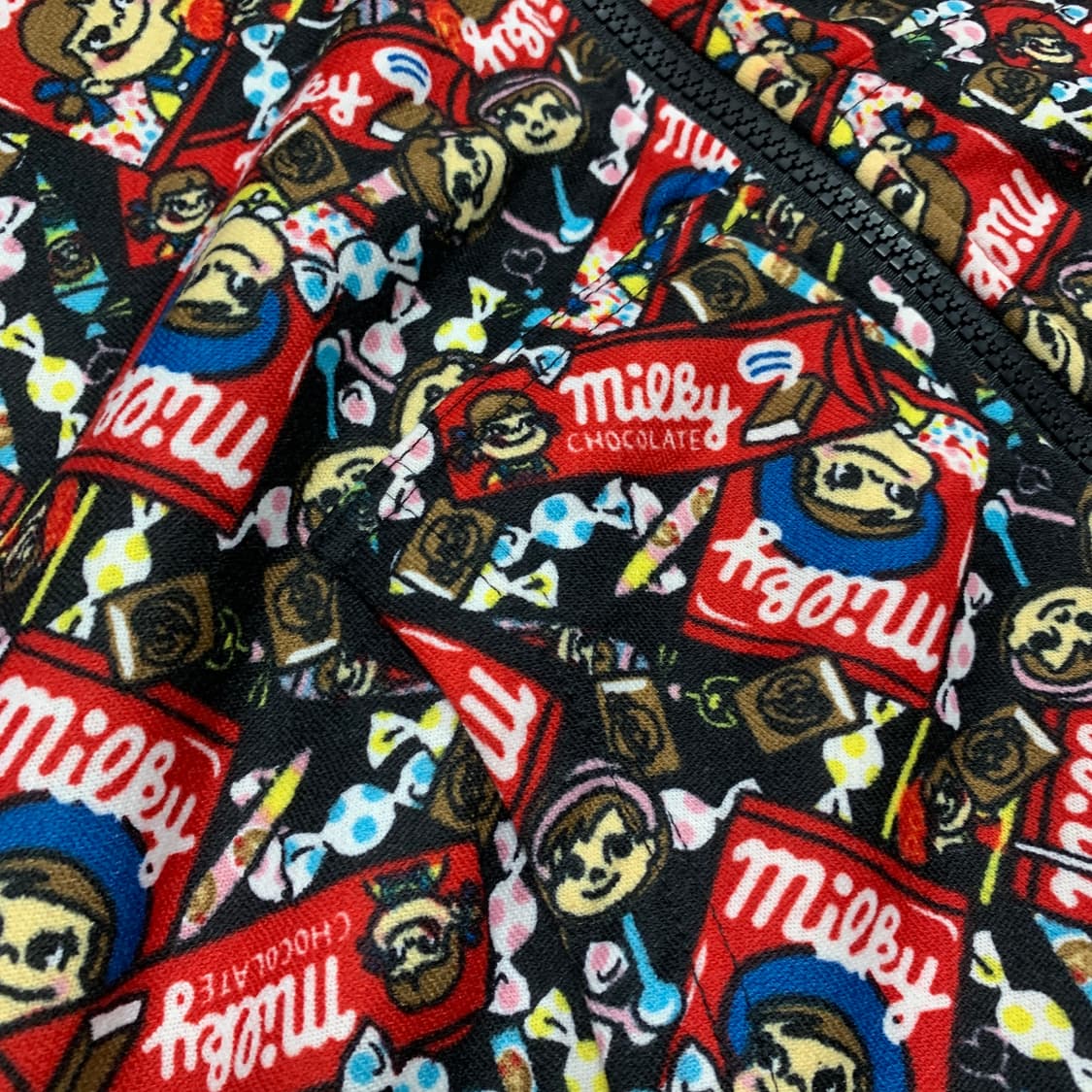 XL)Peko 페코짱 패턴 후드집업 상품이미지4