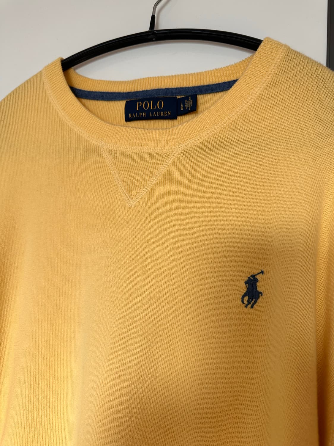 폴로 랄프로렌 연노랑 니트 상품이미지5