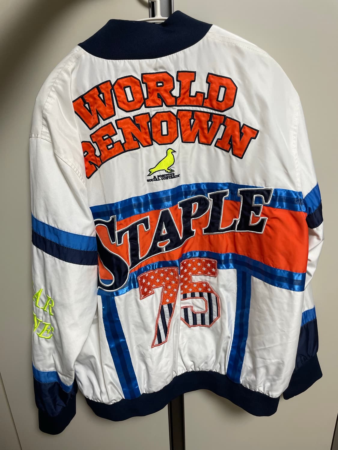 스테이플 나일론 레이싱 자켓 상품이미지3