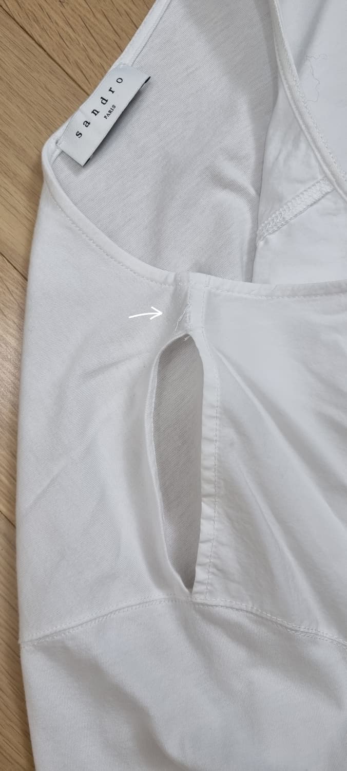 산드로 어깨트임 반팔 2size _ 여성,사진확인 상품이미지7